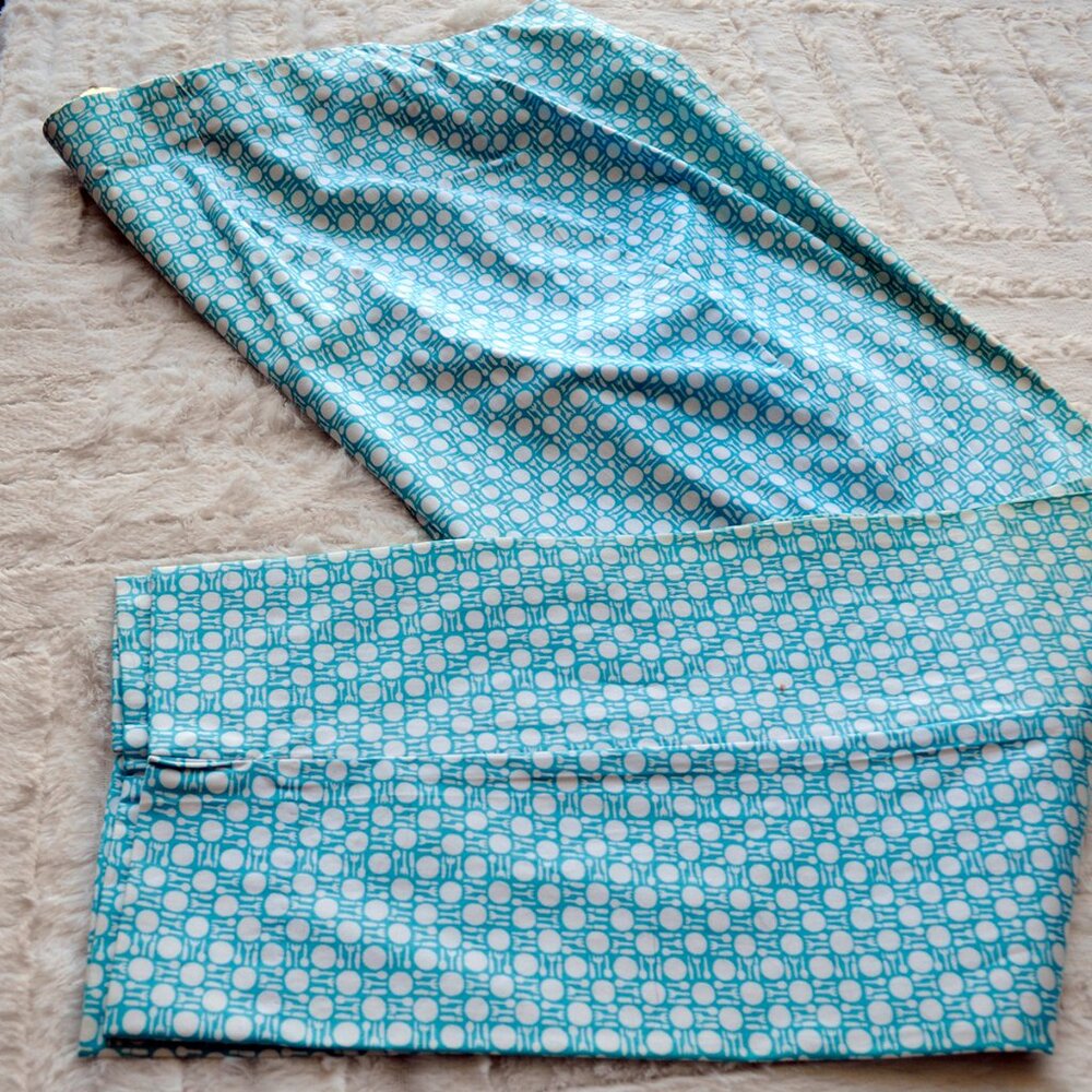 Talbots Heritage Summer Patterned Trousers